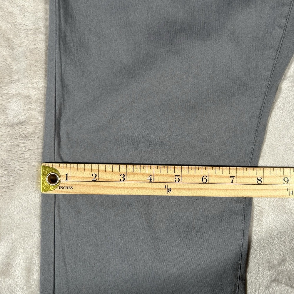 Birddogs Pants Men 30x30 Gray Boom For Your Boomstick Chino Stretch Golf Tech - Picture 13 of 15